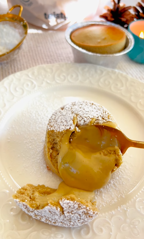 Tortino al pistacchio con cuore morbido!