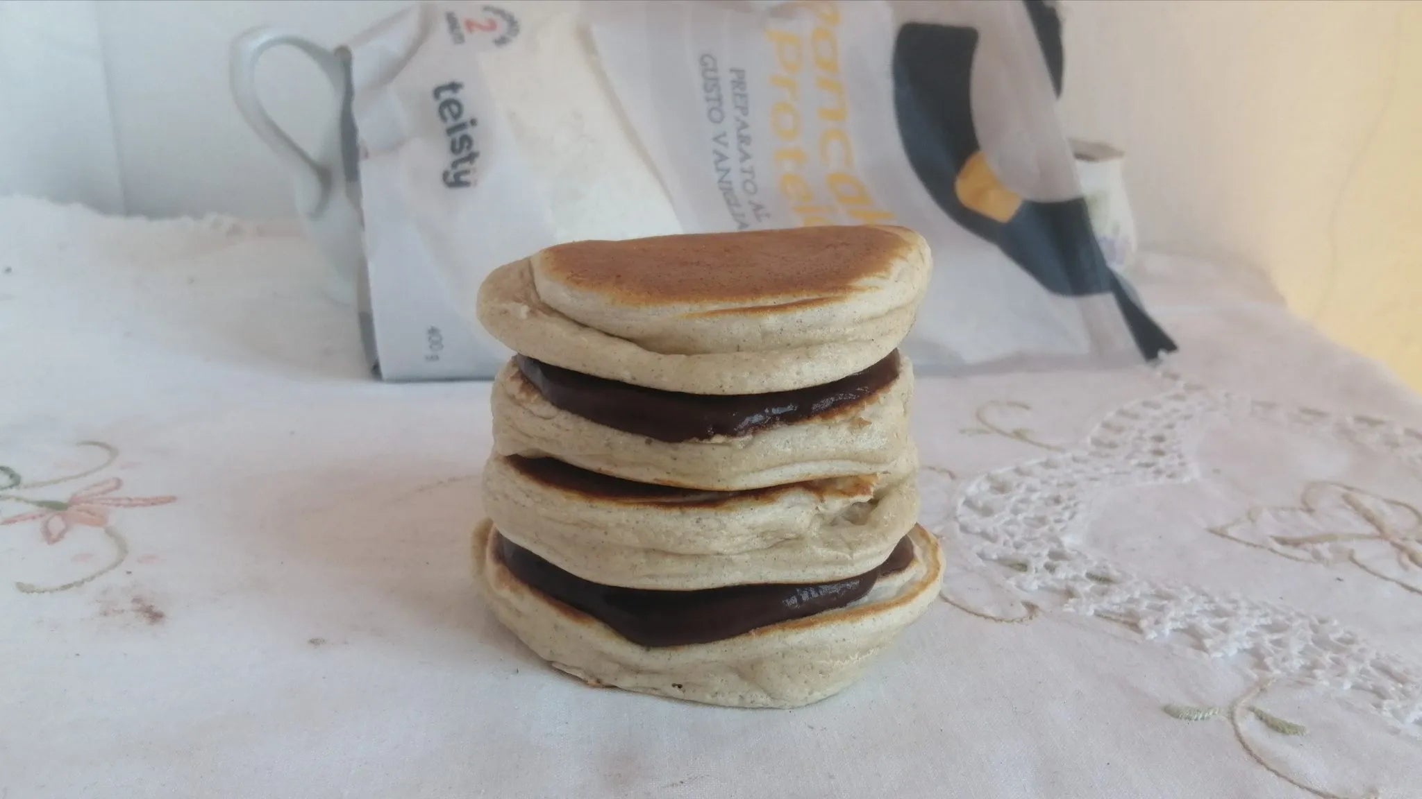 Preparato per Pancake Proteici - Cioccolato - 400g – teisty